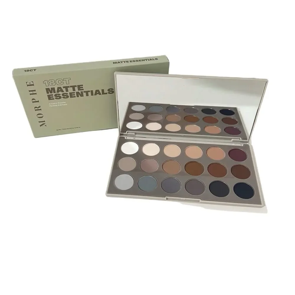 Morphe 18CT Matte Essentials Artistry 18-Pan Eyeshadow Palette Full Size NIB